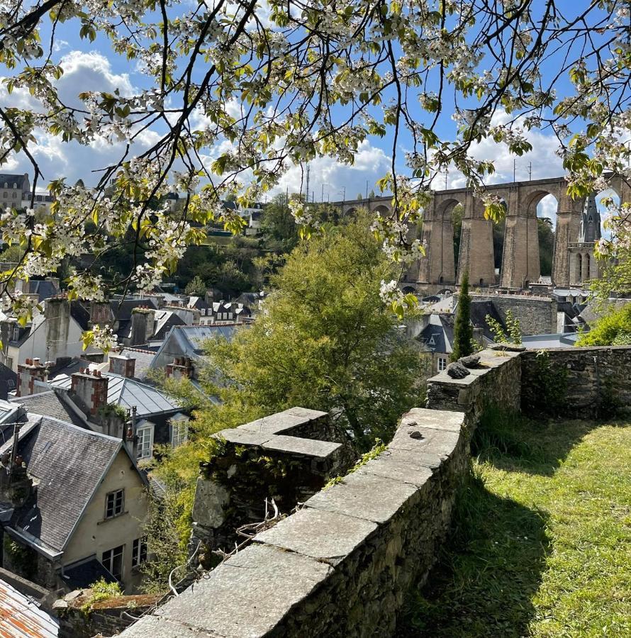 Cosy Et Jardin Panoramique Apartment Morlaix Bagian luar foto